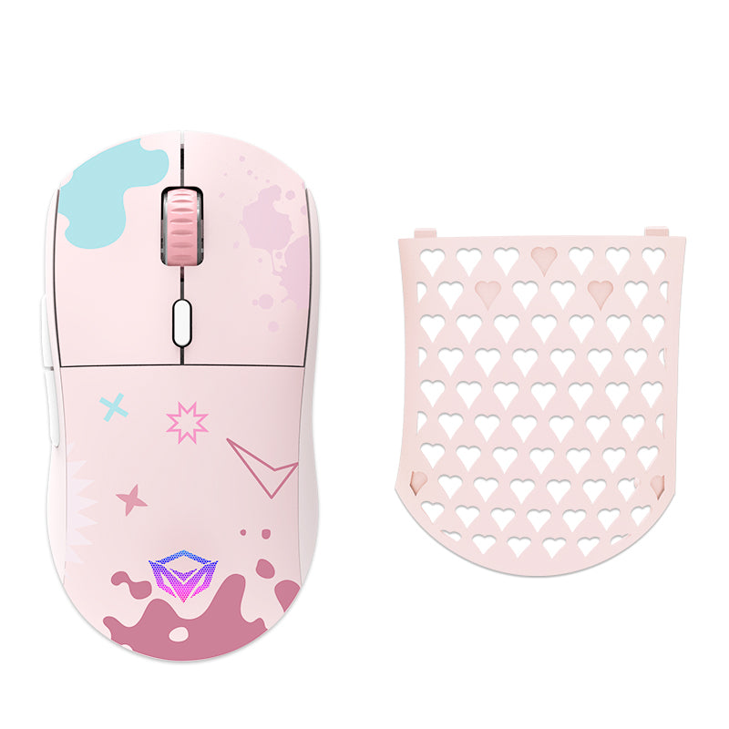 MEETION DIY Cover Customize 3 Mode Wireless Gaming Mouse BTM GW-80 , PAW 3395 Chip, 26K DPI, Ultra Lightweight, 6 Programmable Buttons, 600mAh Battery Life For PC/Mac MEETION DIY Cover Customize 3 Mode Wireless Gaming Mouse BTM GW-80 , PAW 3395 Chip, 26K DPI, Ultra Lightweight, 6 Programmable Buttons, 600mAh Battery Life For PC/Mac