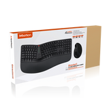 MEETION DirectorC Ergonomic Wireless Keyboard and Mouse, Ergo Keyboard with Vertical Mouse, Split Arch Keyboard with Cushioned Wrist Palm Rest, Natural Typing Rechargeable Full Size, Windows/Mac/Computer/Laptop MEETION DirectorC Ergonomic Wireless Keyboard and Mouse, Ergo Keyboard with Vertical Mouse, Split Arch Keyboard with Cushioned Wrist Palm Rest, Natural Typing Rechargeable Full Size, Windows/Mac/Computer/Laptop