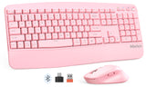 MEETION DirectorA Wireless Keyboard and Mouse, 2.4G & Bluetooth Keyboard Mouse Combo, Full Size Keyboard with Wrist Rest, Swing Wheel Silent Optical Mouse, USB-A Reciver, for Windows/Mac/Computer/Laptop MEETION DirectorA Wireless Keyboard and Mouse, 2.4G & Bluetooth Keyboard Mouse Combo, Full Size Keyboard with Wrist Rest, Swing Wheel Silent Optical Mouse, USB-A Reciver, for Windows/Mac/Computer/Laptop