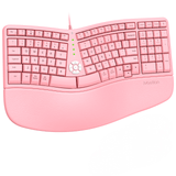 MEETION Director Mini Ergonomic Single Wired Keyboard, Ergo Keyboard , Split Arch Keyboard with Cushioned Wrist Palm Rest, Natural Typing, Windows/Mac/Computer/Laptop MEETION Director Mini Ergonomic Single Wired Keyboard, Ergo Keyboard , Split Arch Keyboard with Cushioned Wrist Palm Rest, Natural Typing, Windows/Mac/Computer/Laptop