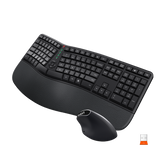 MEETION DirectorC Ergonomic Wireless Keyboard and Mouse, Ergo Keyboard with Vertical Mouse, Split Arch Keyboard with Cushioned Wrist Palm Rest, Natural Typing Rechargeable Full Size, Windows/Mac/Computer/Laptop MEETION DirectorC Ergonomic Wireless Keyboard and Mouse, Ergo Keyboard with Vertical Mouse, Split Arch Keyboard with Cushioned Wrist Palm Rest, Natural Typing Rechargeable Full Size, Windows/Mac/Computer/Laptop