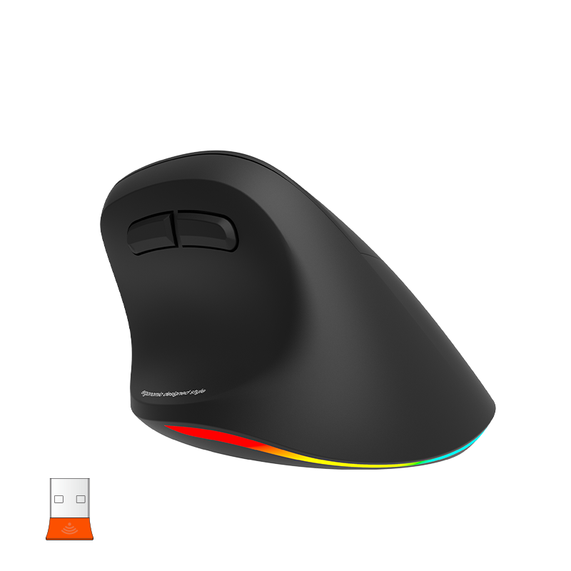 MEETION Right-handed BTM010R Ergonomic Mouse, Wireless Vertical Mouse RGB Backlit Rechargeable Mice for Bluetooth(5.2 + 3.0) & USB-A with USB-C Adapter 4 Adjustable DPI for Mac/Windows/Android/PC/Tablet/iPad MEETION Right-handed BTM010R Ergonomic Mouse, Wireless Vertical Mouse RGB Backlit Rechargeable Mice for Bluetooth(5.2 + 3.0) & USB-A with USB-C Adapter 4 Adjustable DPI for Mac/Windows/Android/PC/Tablet/iPad