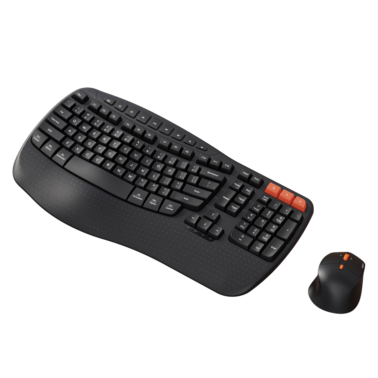 MEETION DirectorD Wave Ergonomic Keyboard and Mouse Wireless, USB/Bluetooth Wave Ergo Keyboard with Wrist Rest, 4 DPI Adjustable Swing Wheel Silent Wireless Mouse Rechargeable for Windows/Mac/Android MEETION DirectorD Wave Ergonomic Keyboard and Mouse Wireless, USB/Bluetooth Wave Ergo Keyboard with Wrist Rest, 4 DPI Adjustable Swing Wheel Silent Wireless Mouse Rechargeable for Windows/Mac/Android