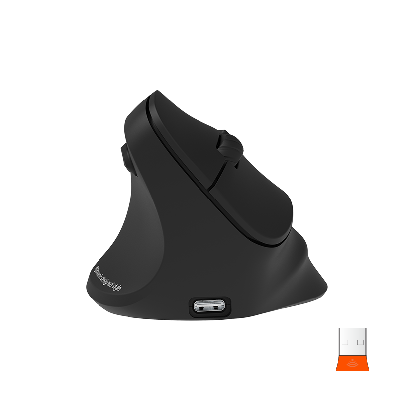MEETION Left-handed Ergonomic Mouse BTM010L, Wireless Vertical Mouse RGB Backlit Rechargeable Mice for Bluetooth(5.2 + 3.0) & USB-A with USB-C Adapter 4 Adjustable DPI for Mac/Windows/Andriod/PC/Tablet/iPad MEETION Left-handed Ergonomic Mouse BTM010L, Wireless Vertical Mouse RGB Backlit Rechargeable Mice for Bluetooth(5.2 + 3.0) & USB-A with USB-C Adapter 4 Adjustable DPI for Mac/Windows/Andriod/PC/Tablet/iPad
