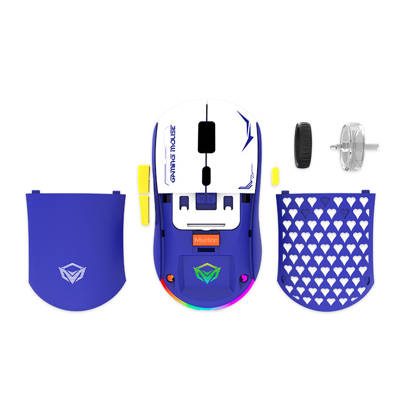 MEETION DIY Cover Customize 3 Mode Wireless Gaming Mouse BTM GW-80 , PAW 3395 Chip, 26K DPI, Ultra Lightweight, 6 Programmable Buttons, 600mAh Battery Life For PC/Mac MEETION DIY Cover Customize 3 Mode Wireless Gaming Mouse BTM GW-80 , PAW 3395 Chip, 26K DPI, Ultra Lightweight, 6 Programmable Buttons, 600mAh Battery Life For PC/Mac