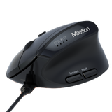 MEETION BTM008 Wireless Mouse, Ergonomic Mouse, Bluetooth Vertical Rechargeable Mice, 4 Adjustable DPI 800-2400, Bluetooth 5.2+5.2+USB Mouse for Windows/Mac, for Laptop/PC/Desktop/Computer/iPad MEETION BTM008 Wireless Mouse, Ergonomic Mouse, Bluetooth Vertical Rechargeable Mice, 4 Adjustable DPI 800-2400, Bluetooth 5.2+5.2+USB Mouse for Windows/Mac, for Laptop/PC/Desktop/Computer/iPad