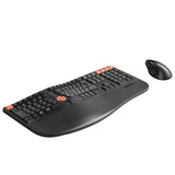 MEETION DirectorC2 Ergonomic Wireless Keyboard and Mouse, Ergo Keyboard with Vertical Mouse, Split Arch Keyboard with Cushioned Wrist Palm Rest, Natural Typing Rechargeable Full Size, Windows/Mac/Computer/Laptop MEETION DirectorC2 Ergonomic Wireless Keyboard and Mouse, Ergo Keyboard with Vertical Mouse, Split Arch Keyboard with Cushioned Wrist Palm Rest, Natural Typing Rechargeable Full Size, Windows/Mac/Computer/Laptop