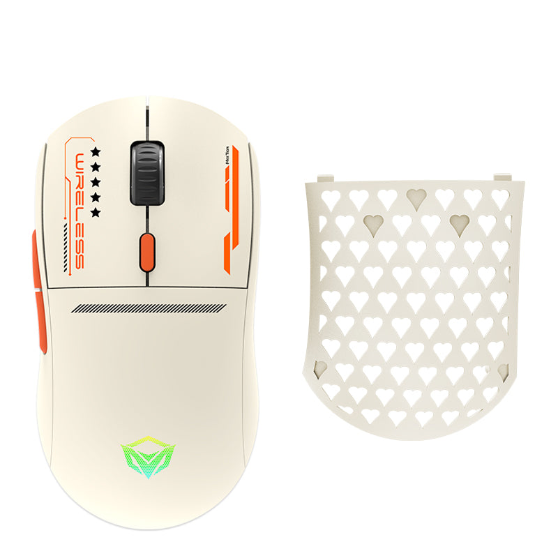 MEETION DIY Cover Customize 3 Mode Wireless Gaming Mouse BTM GW-80 , PAW 3395 Chip, 26K DPI, Ultra Lightweight, 6 Programmable Buttons, 600mAh Battery Life For PC/Mac MEETION DIY Cover Customize 3 Mode Wireless Gaming Mouse BTM GW-80 , PAW 3395 Chip, 26K DPI, Ultra Lightweight, 6 Programmable Buttons, 600mAh Battery Life For PC/Mac