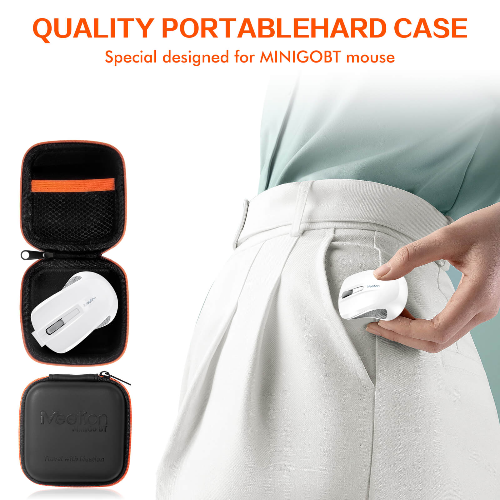 MEETION MiniGo BT MINI Wireless Mouse, 2.4G+Bluetooth USB-C Rechargeable Mouse with Portable Box for Business and Travel, Portable Mouse for Laptop iPad Tablets MEETION MiniGo BT MINI Wireless Mouse, 2.4G+Bluetooth USB-C Rechargeable Mouse with Portable Box for Business and Travel, Portable Mouse for Laptop iPad Tablets