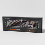 MEETION MK009 PRO Gaming Keyboards with Red Switch, Hot-Swap Mechanical Keyboard with Volume Knob, 16.8M Colours & Metal Matte Panel , Full 104 Keys layout  Anti-Ghosting, ABS Material & Dual Colour Injection Molded Keycaps for Windows MEETION MK009 PRO Gaming Keyboards with Red Switch, Hot-Swap Mechanical Keyboard with Volume Knob, 16.8M Colours & Metal Matte Panel , Full 104 Keys layout  Anti-Ghosting, ABS Material & Dual Colour Injection Molded Keycaps for Windows