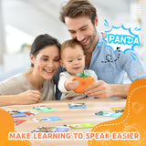 MEETION Talking Flash Cards for Toddler, Autism Sensory Toys for Autistic Children, Learning Educational Montessori Toys, Speech Therapy Toys, 203 Sight Words for Boys Girls Age 2-6 Years Kids Gifts MEETION Talking Flash Cards for Toddler, Autism Sensory Toys for Autistic Children, Learning Educational Montessori Toys, Speech Therapy Toys, 203 Sight Words for Boys Girls Age 2-6 Years Kids Gifts