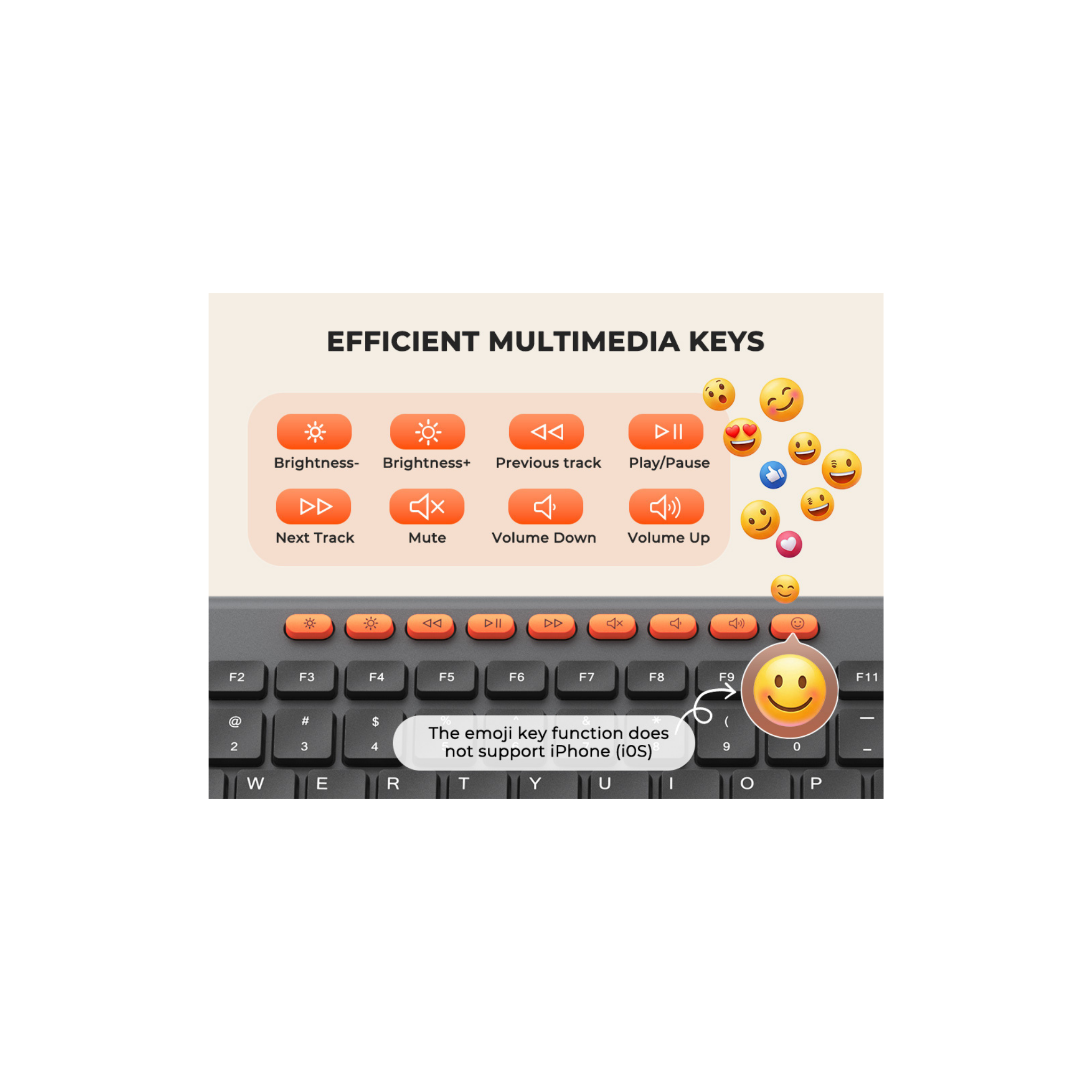 MEETION BTC4133 Wireless Keyboard and Mouse, Silent Full Size Multi-Device Bluetooth Keyboard and Mouse, 9 Multimedia Hotkeys, 3200 DPI Optical Mouse, 90% Less Noise, for Windows Mac PC Desktop Laptop, Black
