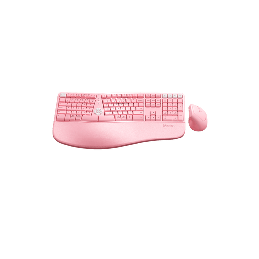 MEETION DirectorC2 Ergonomic Wireless Keyboard and Mouse, Ergo Keyboard with Vertical Mouse, Split Arch Keyboard with Cushioned Wrist Palm Rest, Natural Typing Rechargeable Full Size, Windows/Mac/Computer/Laptop