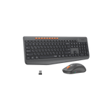 MEETION BTC4133 Wireless Keyboard and Mouse, Silent Full Size Multi-Device Bluetooth Keyboard and Mouse, 9 Multimedia Hotkeys, 3200 DPI Optical Mouse, 90% Less Noise, for Windows Mac PC Desktop Laptop, Black