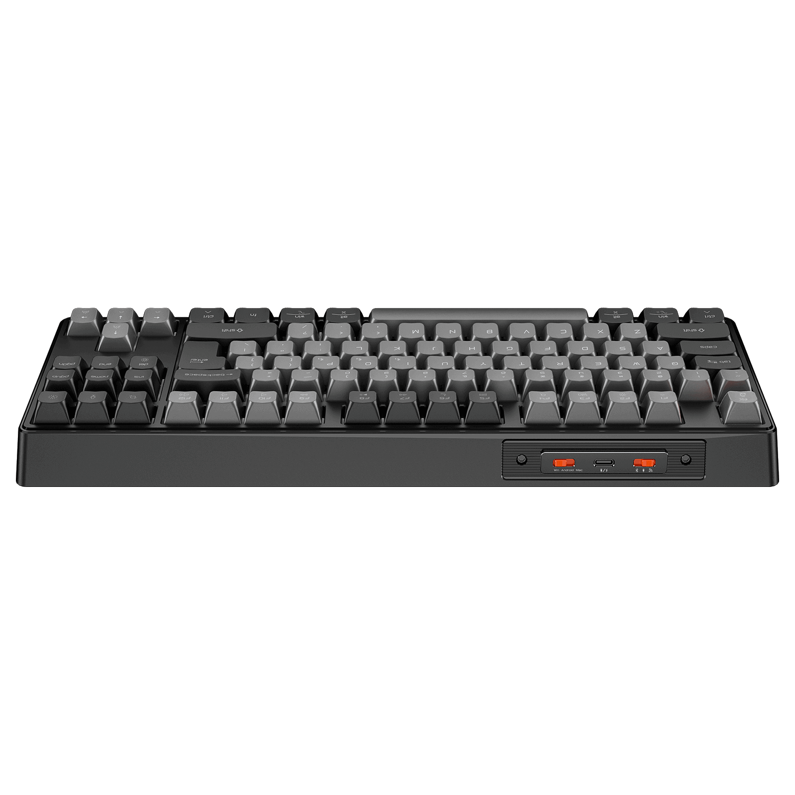 MEETION MK14 87% RGB 22 color DIY Mechanical Keyboard, 87 Keys Hot Swappable 3pin/5pin Switch, Programmable Triple Mode Bluetooth 5.0/USB-C Wired/2.4GHz Wireless Customizable Switch Keyboard