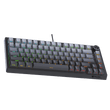 MEETION Magic A75 Pro-Grade 75% Compact Mechanical Hot-Swappable, Adjustable Feet, Magnetic Switch, Adjustable Key Sensitivity, Premium Gasket-Mount Feel, Extreme 100M-Click Durability, Side Printed Keykaps Keyboard