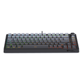 MEETION Magic A75 Pro-Grade 75% Compact Mechanical Hot-Swappable, Adjustable Feet, Magnetic Switch, Adjustable Key Sensitivity, Premium Gasket-Mount Feel, Extreme 100M-Click Durability, Side Printed Keykaps Keyboard