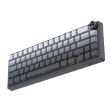 MEETION Magic A68 Pro-Grade 65% Compact Mechanical Hot-Swappable, Magnetic Switch, Adjustable Key Sensitivity, Premium Gasket-Mount Feel, Extreme 100M-Click Durability, Side Printed Keykaps Keyboard