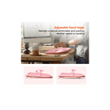 MEETION DirectorC2 Ergonomic Wireless Keyboard and Mouse, Ergo Keyboard with Vertical Mouse, Split Arch Keyboard with Cushioned Wrist Palm Rest, Natural Typing Rechargeable Full Size, Windows/Mac/Computer/Laptop