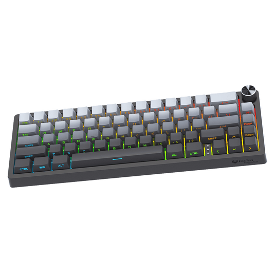 MEETION Magic A68 Pro-Grade 65% Compact Mechanical Hot-Swappable, Magnetic Switch, Adjustable Key Sensitivity, Premium Gasket-Mount Feel, Extreme 100M-Click Durability, Side Printed Keykaps Keyboard