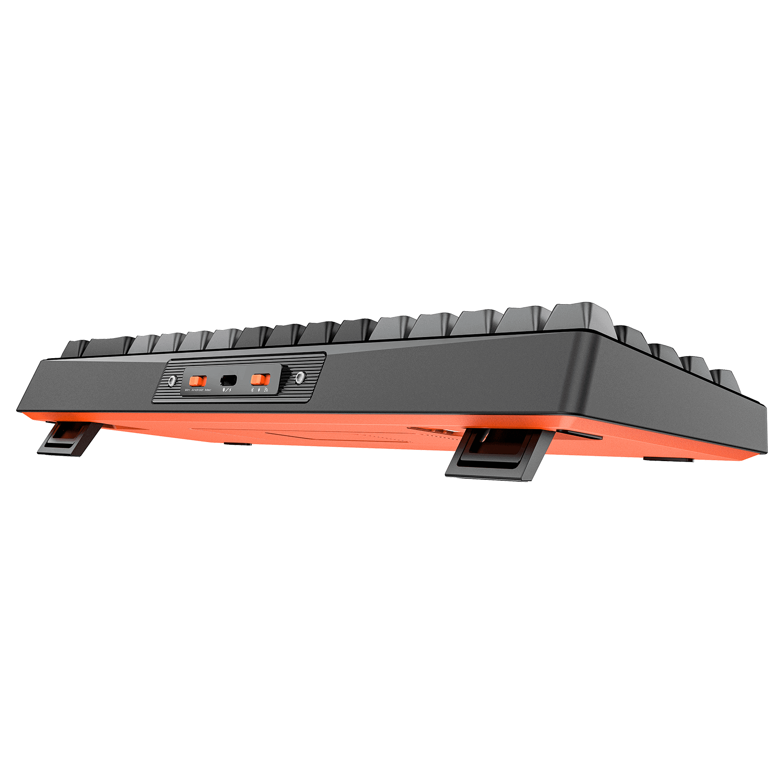 MEETION MK12 65% RGB 22 color DIY Mechanical Keyboard, 68 Keys Hot Swappable 3pin/5pin Switch, Programmable Triple Mode Bluetooth 5.0/USB-C Wired/2.4GHz Wireless Customizable Switch Keyboard