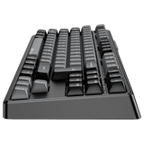 MEETION MK14 87% RGB 22 color DIY Mechanical Keyboard, 87 Keys Hot Swappable 3pin/5pin Switch, Programmable Triple Mode Bluetooth 5.0/USB-C Wired/2.4GHz Wireless Customizable Switch Keyboard