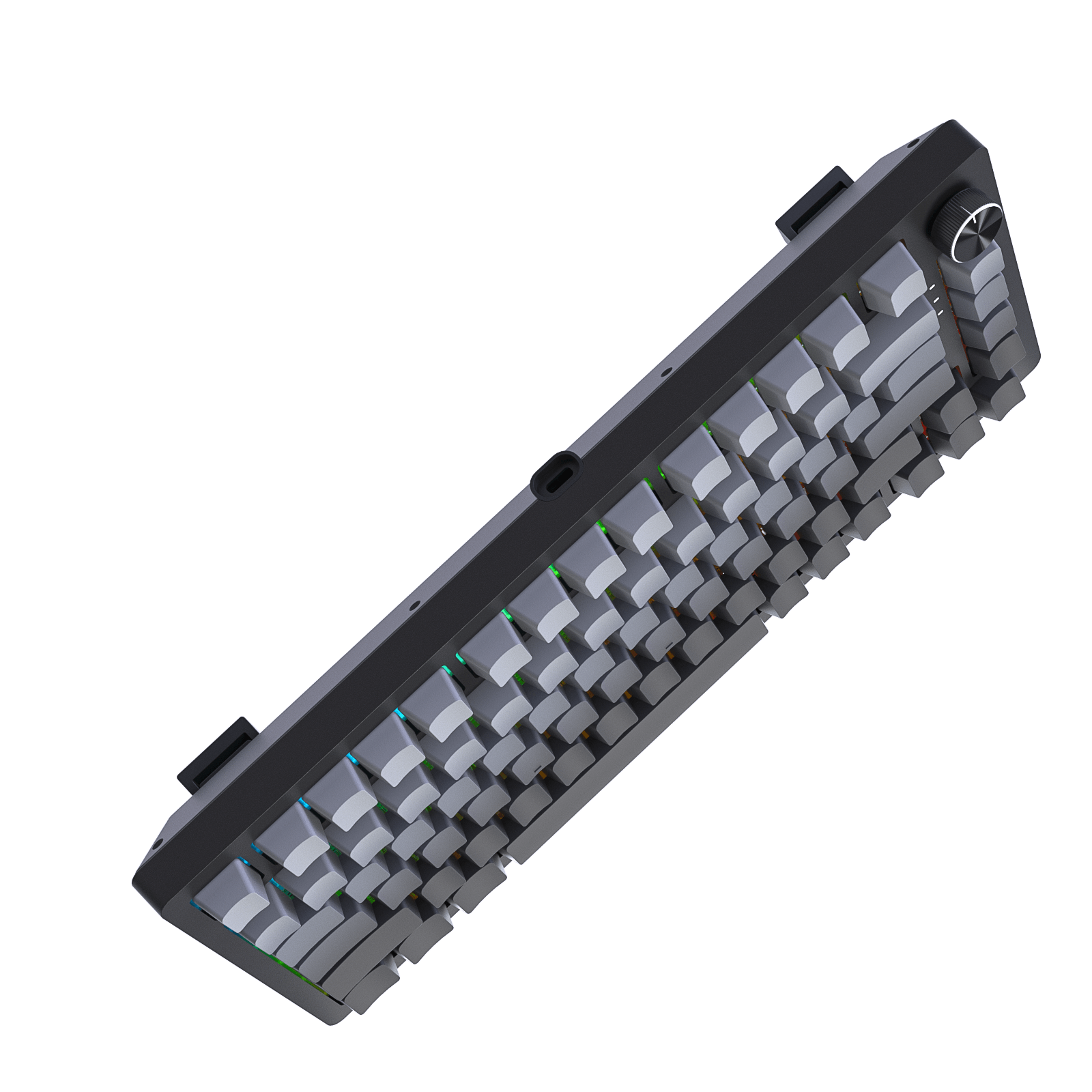 MEETION Magic A75 Pro-Grade 75% Compact Mechanical Hot-Swappable, Adjustable Feet, Magnetic Switch, Adjustable Key Sensitivity, Premium Gasket-Mount Feel, Extreme 100M-Click Durability, Side Printed Keykaps Keyboard