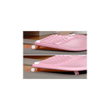 MEETION DirectorWe Wireless Ergonomic Keyboard with Split Design, Palm Rest, 2.4G Dual Mode, Type-C Rechargeable Silent Keys for Windows, Mac