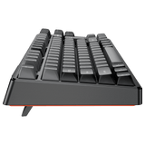 MEETION MK14 87% RGB 22 color DIY Mechanical Keyboard, 87 Keys Hot Swappable 3pin/5pin Switch, Programmable Triple Mode Bluetooth 5.0/USB-C Wired/2.4GHz Wireless Customizable Switch Keyboard