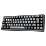 MEETION MK12 65% RGB 22 color DIY Mechanical Keyboard, 68 Keys Hot Swappable 3pin/5pin Switch, Programmable Triple Mode Bluetooth 5.0/USB-C Wired/2.4GHz Wireless Customizable Switch Keyboard
