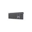 MEETION WK330 Dual-Mode Wireless Keyboard, 2.4G USB & Bluetooth, Ultra-Slim Full-Size Silent Keyboard, Type-C Rechargeable, for Windows Mac iOS Android